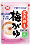【訳あり】尾西食品 災害食用梅がゆ   亀田製菓200g