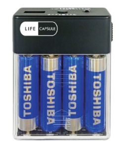 LIFECAPSULE単3乾電池式備蓄用スマホ充電器CSE-010LC