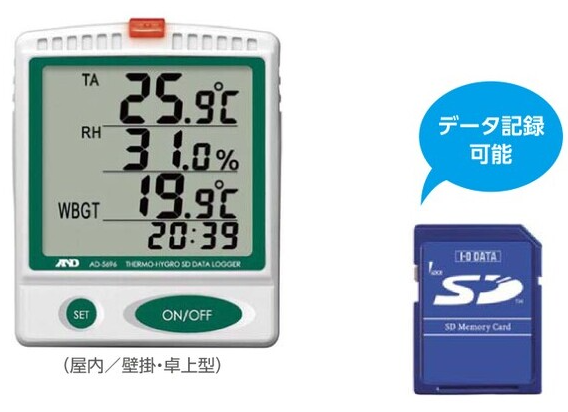 熱中症指数モニター　AD-5696