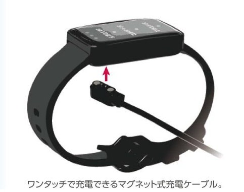 熱中症アラートバンド　シリコンタイプ