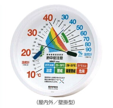 環境管理温湿度計(防雨型)TM-2464