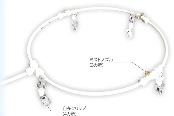ウォーターミスト　工場扇用