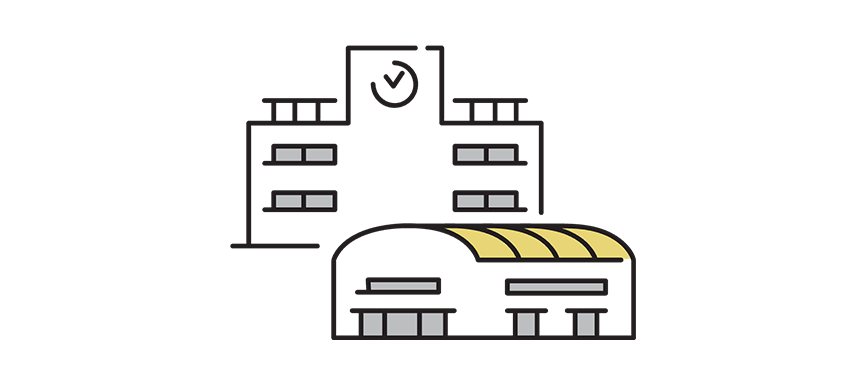 企業・ホテル・病院・学校・福祉施設など幅広い商品を取り扱い
