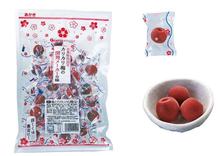 種とりカリカリ梅　210ｇ
