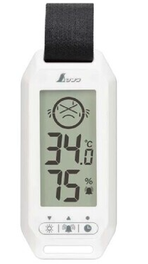 ポータブル簡易熱中症計Basic防塵・防水