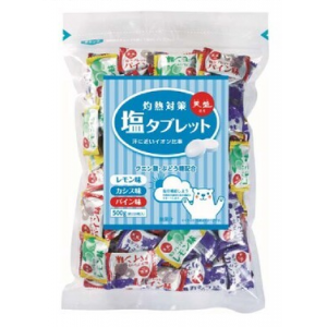 灼熱対策　塩タブレットミックス　(500g×12袋入)