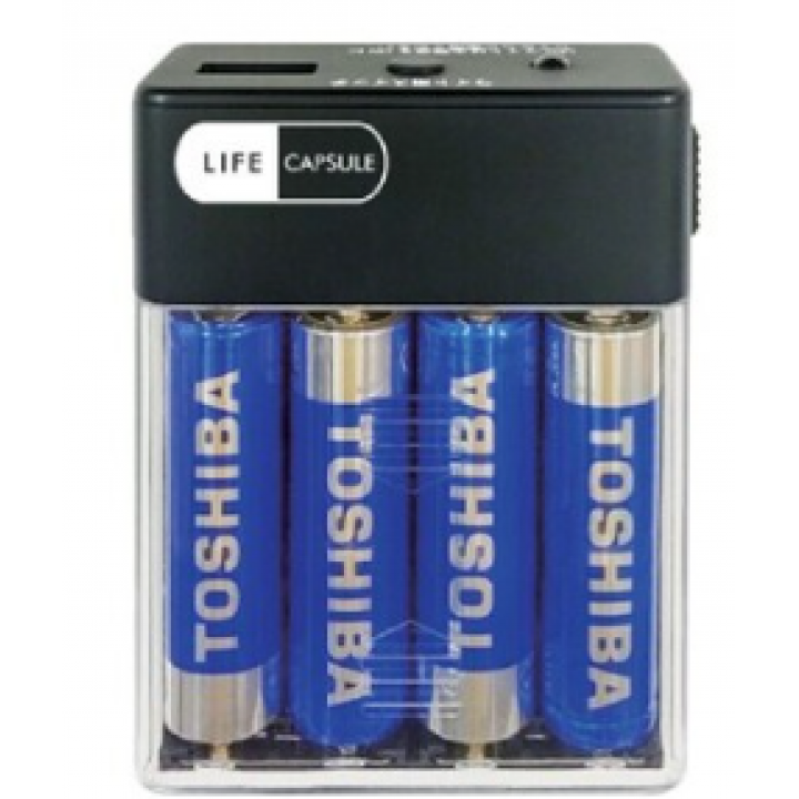 LIFECAPSULE単3乾電池式備蓄用スマホ充電器CSE-010LC