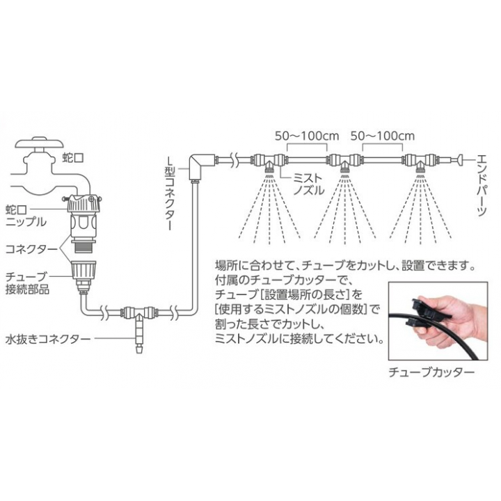 クールシャワー 15m