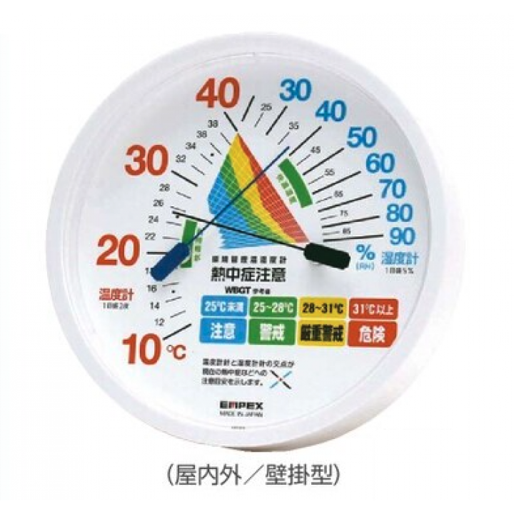 環境管理温湿度計(防雨型)TM-2464